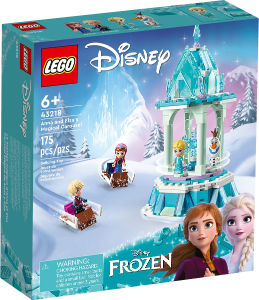 Конструктор LEGO Disney 43218 Волшебная карусель Анны и Эльзы
